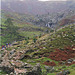 Path leading up Stickle Ghyll towards the waterfall (scan from October 1991)