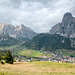 Blick auf Corvara in den Dolomiten
