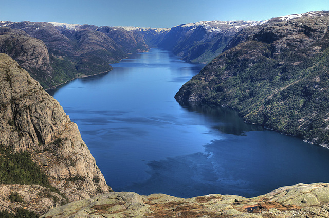 Lysefjorden.