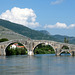 Trebinje- Trebisnjica River and Arslanagic Bridge