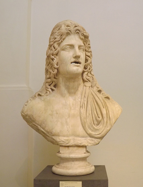 Long-Haired River God, Originally Part of a Fountain in the Naples Archaeological Museum, July 2012