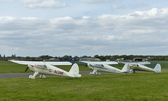 A Trio of Luscombes at Solent Airport - 15 April 2017
