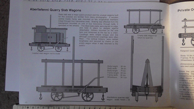 wsl - corris slab waggon {1 of 6}