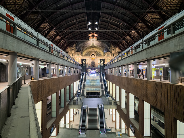 Belgien - Hauptbahnhof von Antwerpen