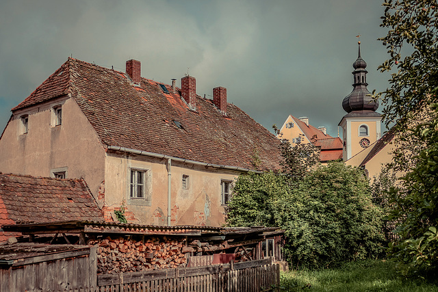 Thumsenreuth, Kirche und Schloss