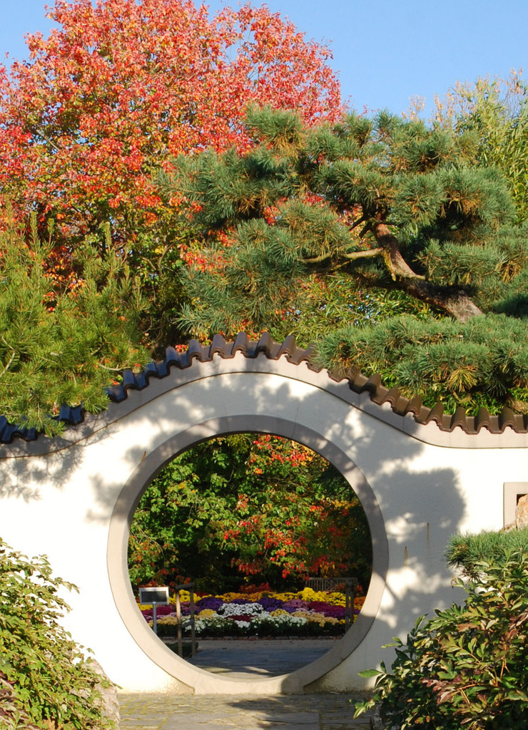 Mondtor im Chinesischen Garten