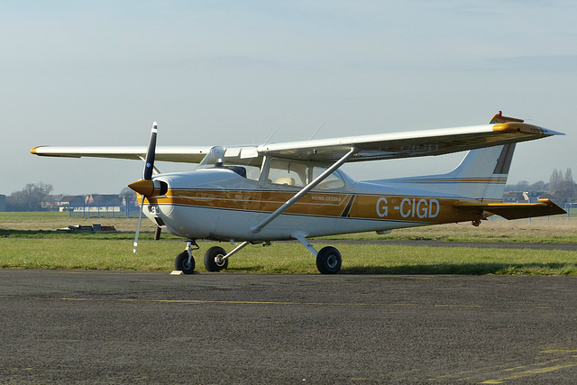 G-CIGD at Solent Airport - 24 January 2017