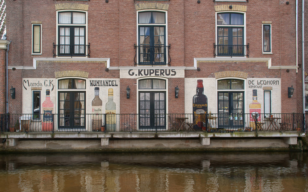 Leiden, Nieuwe Rijn, Niederlande