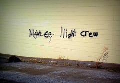 Night Crew can't spell