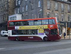 DSCF7362 Lothian Buses 927 (SN09 CVM) in Edinburgh - 8 May 2017