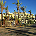 One of the many hotels lining the promenade at Turgetries