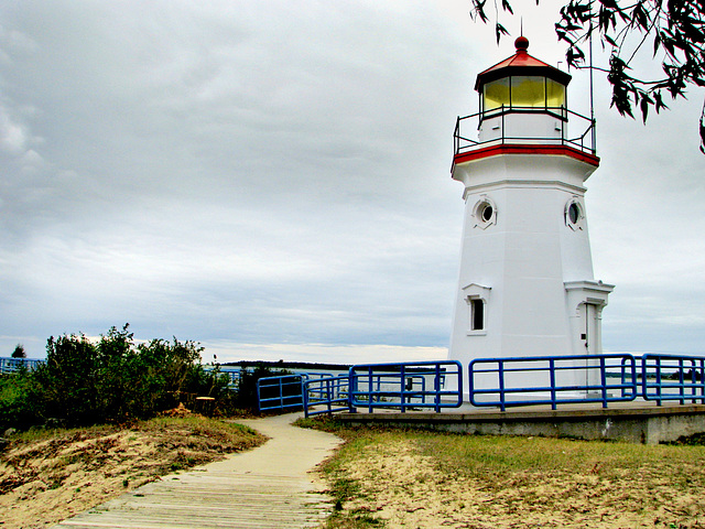 Cheboygan Crib Light, Cheboygan, Michigan.