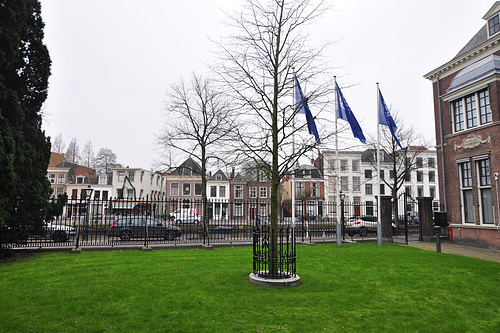 View from the Old Library forecourt