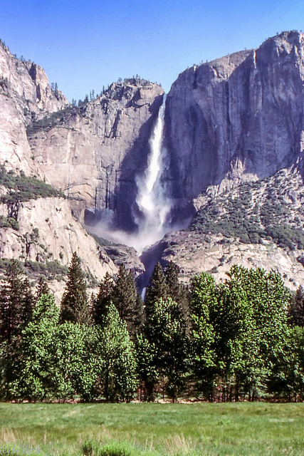 Thundering Yosemite Falls - May 1980