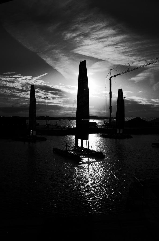 America's Cup Portsmouth 2015 Saturday GR At Anchor 5