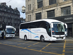 DSCF7241 AAA Coaches JR65 AAA and RR16 AAA in Edinburgh - 7 May 2017