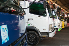 Truck-Station für die Fahrt von Kinpun zum Mount Kyaiktiyo (© Buelipix)