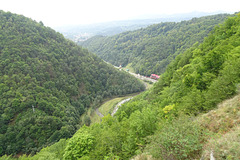 View From The Poenari Citadel