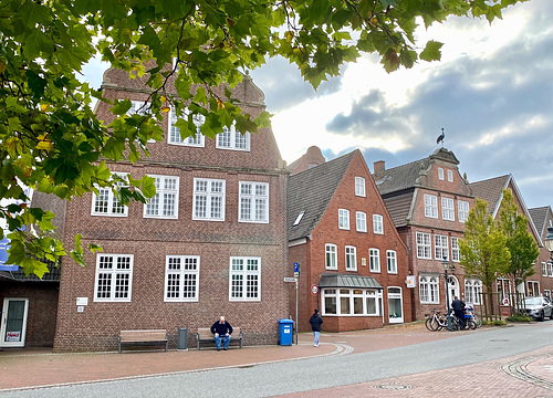 Häuser im Lotsenviertel