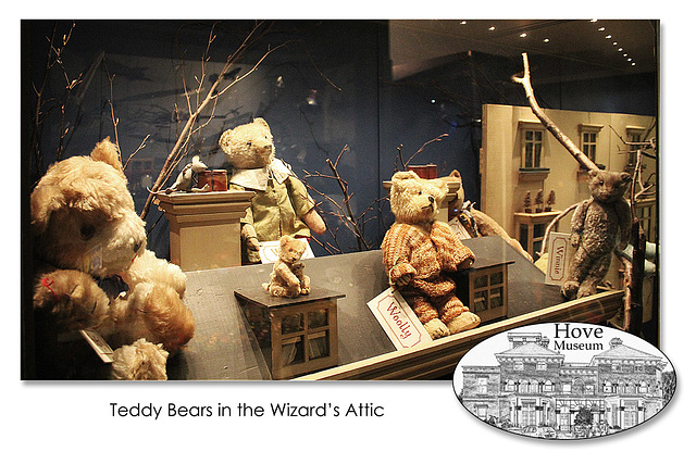 Teddy Bears - Hove Museum  - 9.4.2015