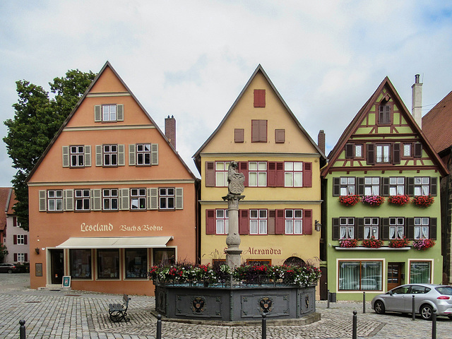 Alexandra und der Brunnen, Dinkelsbühl