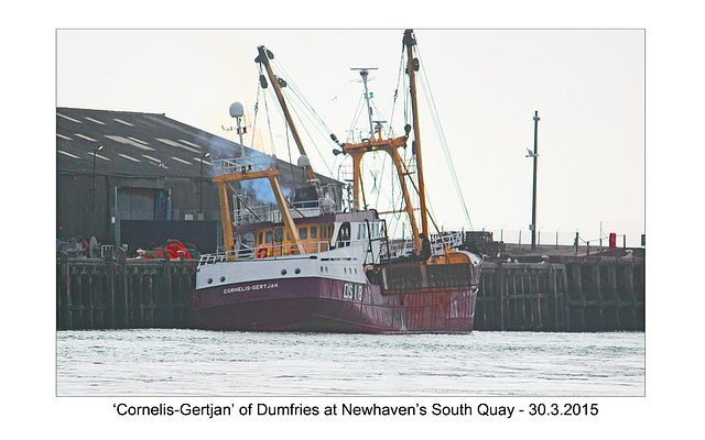 Cornelis Gertjan - Newhaven - 30.3.2015