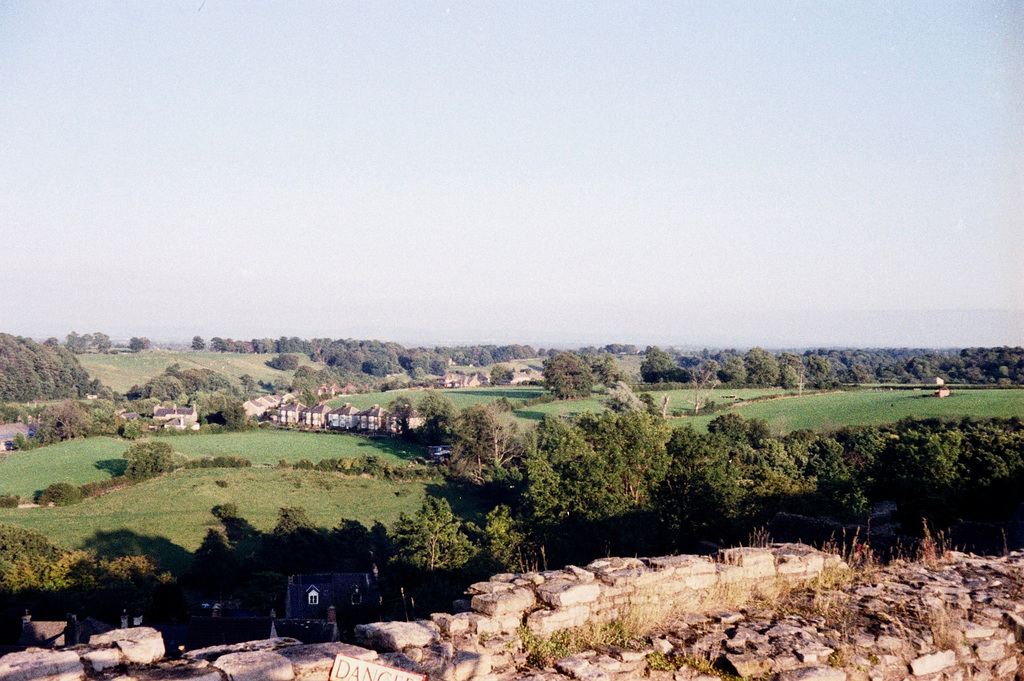 Yorkshire, Richmond Castle (Scan from Oct 1989)