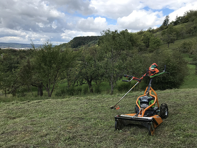 AS 63 E Allmäher und Husqvarna 520