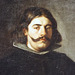 Detail of the Portrait of Jose Rates by Juan de Pareja in the Metropolitan Museum of Art, July 2023