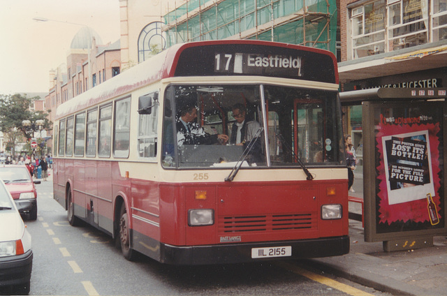 East Yorkshire/Scarborough & District 255 (IIL 2155 ex BRH 179T) – 7 Sep 1996 (327-19)