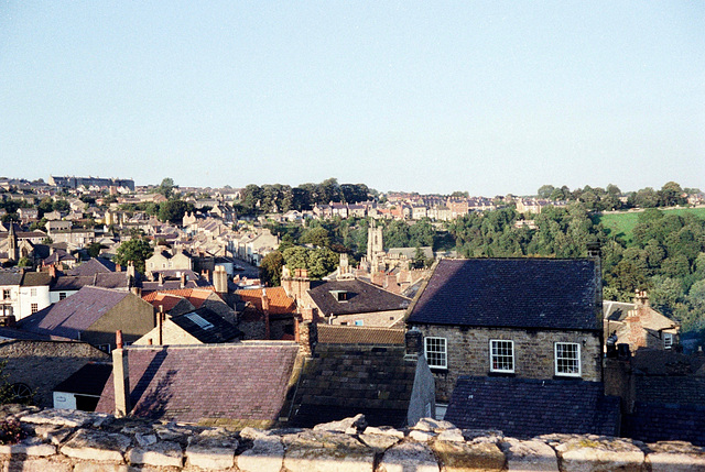 Yorkshire, Richmond Castle (Scan from Oct 1989)