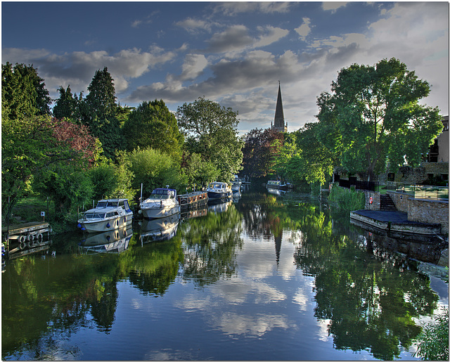 The Thames at Abingdon The Thames at Abingdon