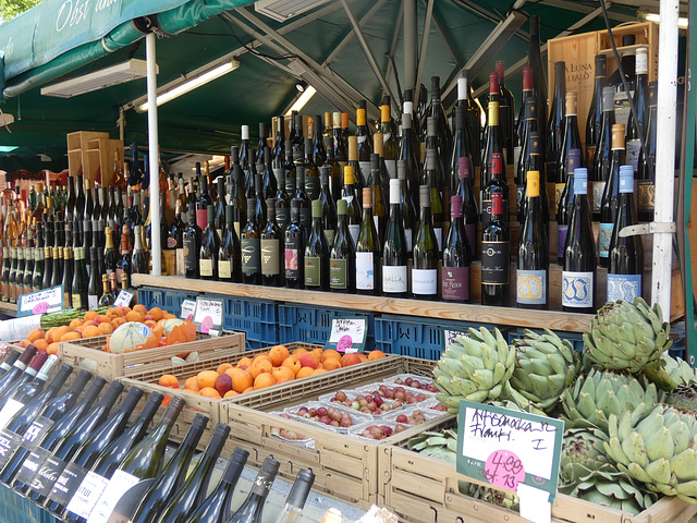 Weine am Viktualienmarkt