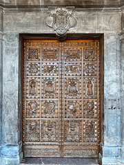 Am Eingang zum Carmen de los Mártires (PiP) - Granada