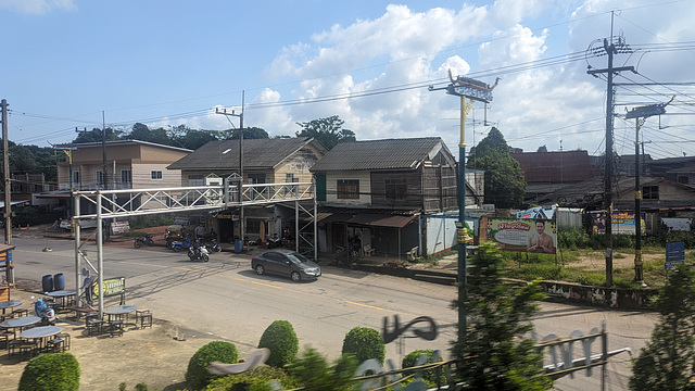 Vue d'ensemble depuis le train