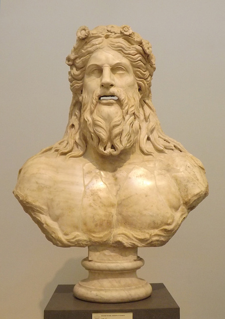 River God, Originally Part of a Fountain in the Naples Archaeological Museum, July 2012