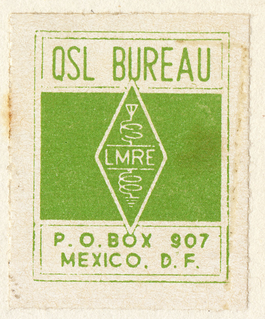 LMRE QSL stamp