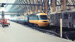 Inter-City 125 at Kings Cross - 11 October 1982