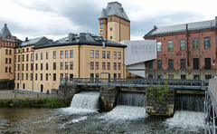 Wasserfälle in Norrköping