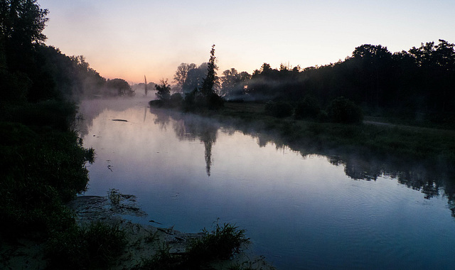 frühmorgens im Berliner Urstromtal