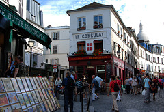 Montmartre pendant l'époque d'insouciance et de liberté .