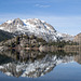 June Lake - Gull Lake Sierra reflection (#0486)