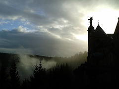 lumière de l'automne sur les Vosges