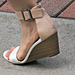 wedge heels by nine west (F)