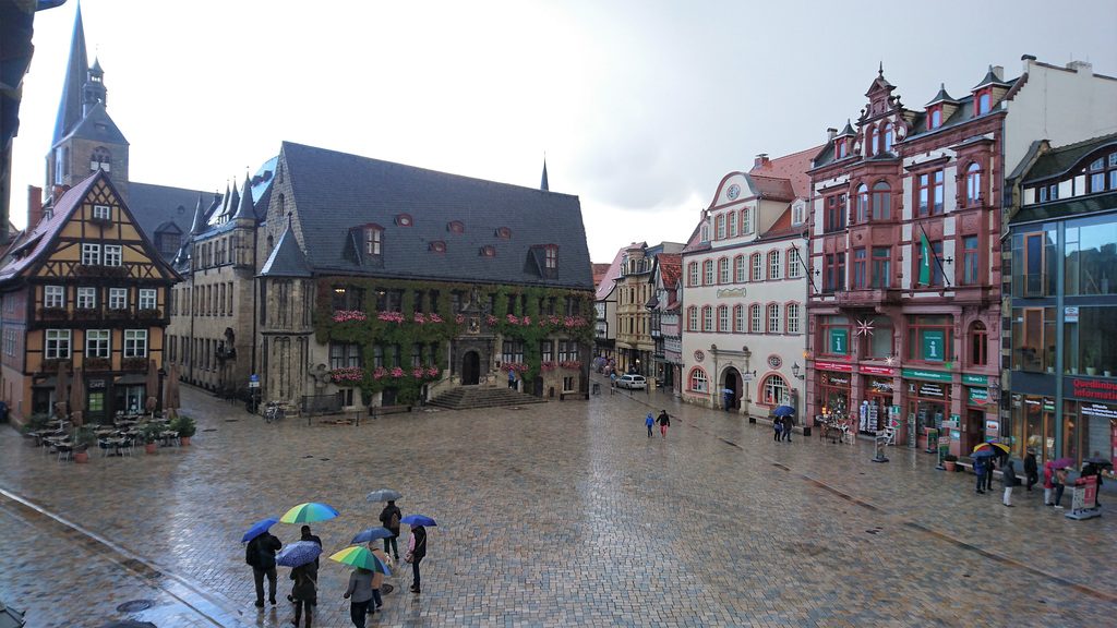 Hotelzimmer-Ausblick