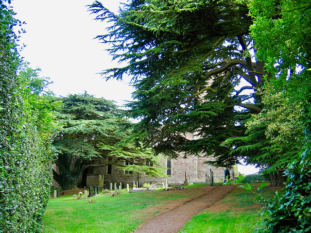 Church of St Giles at Chetton a Grade II* listed building