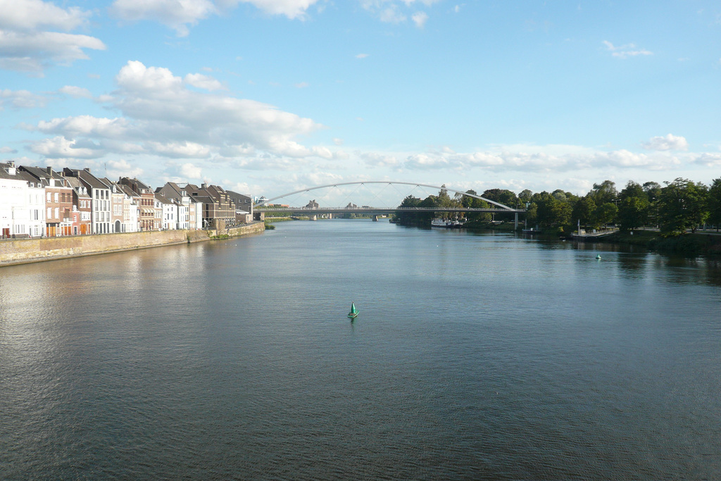 River Maas At Maastricht