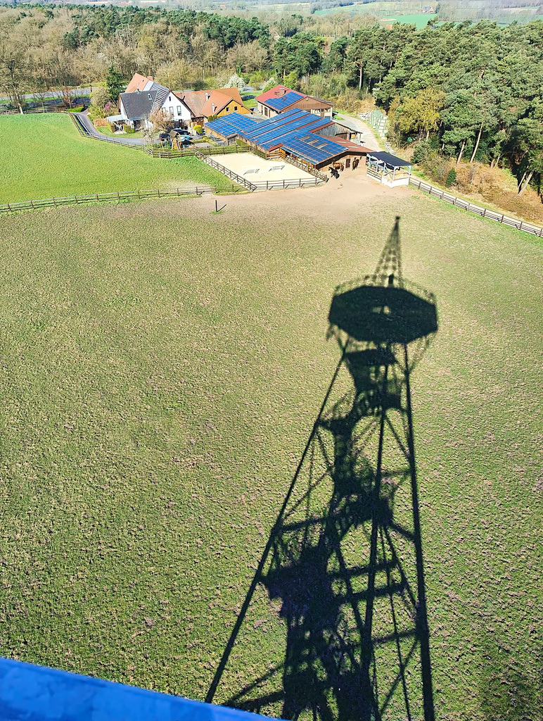 Blick vom Aussichtsturm...