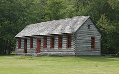 Maison en bois d'autrefois