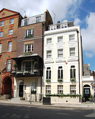 Nineteenth Century Houses, Hill Street, Mayfair, Westminster, London